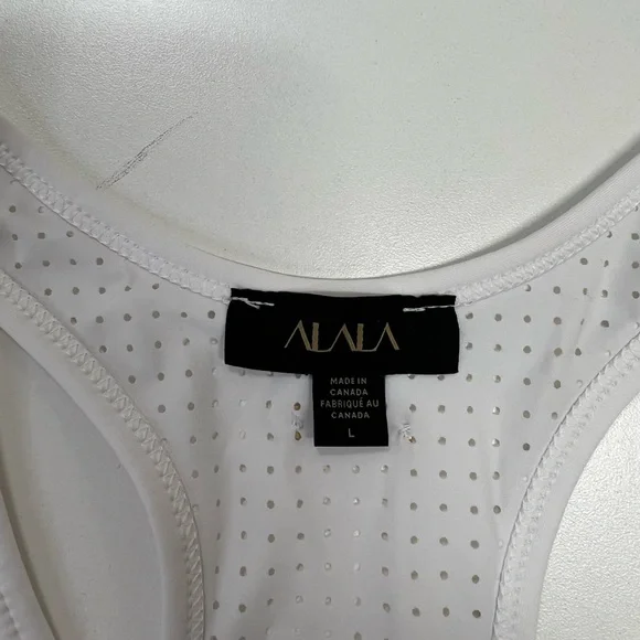 ALALA Serena Dress in White Tennis Dress REVOLVE Size Large NEW - Picture 6 of 16